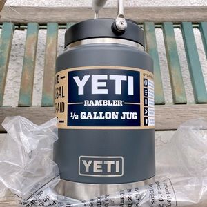 Yeti Rambler Half Gallon Jug- Brand New!